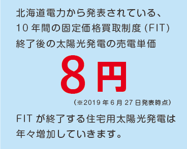FIT終了後